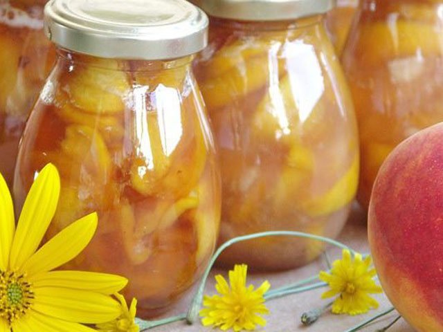 Варенье из персиков — простые рецепты заготовки на зиму 