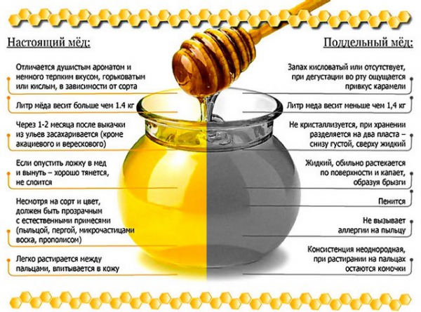 Как проверить мед натуральный или нет в домашних условиях. 