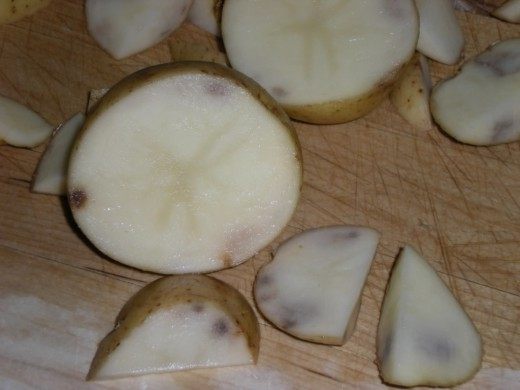 Пятна на картошке — что это и причины появления