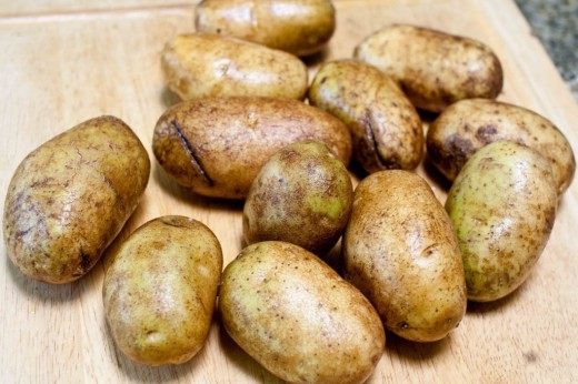 Пятна на картошке - что это и причины появления 