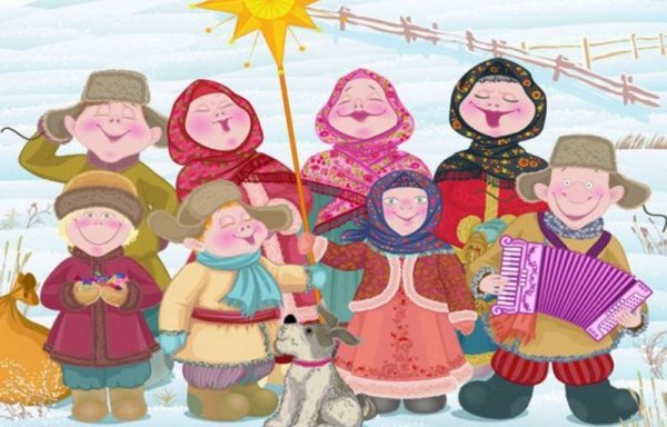 Колядки на Рождество 2019 для детей короткие и красивые 