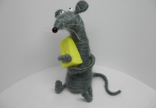 Крыса своими руками - символ 2020 года из разных материалов на Новый год 